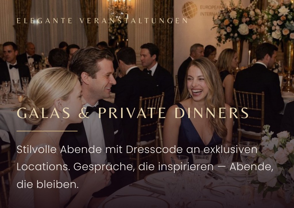 Galas & Private Dinners