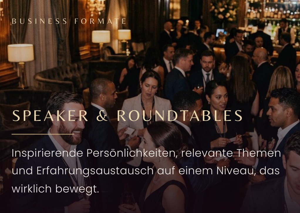 Speakers & Roundtables