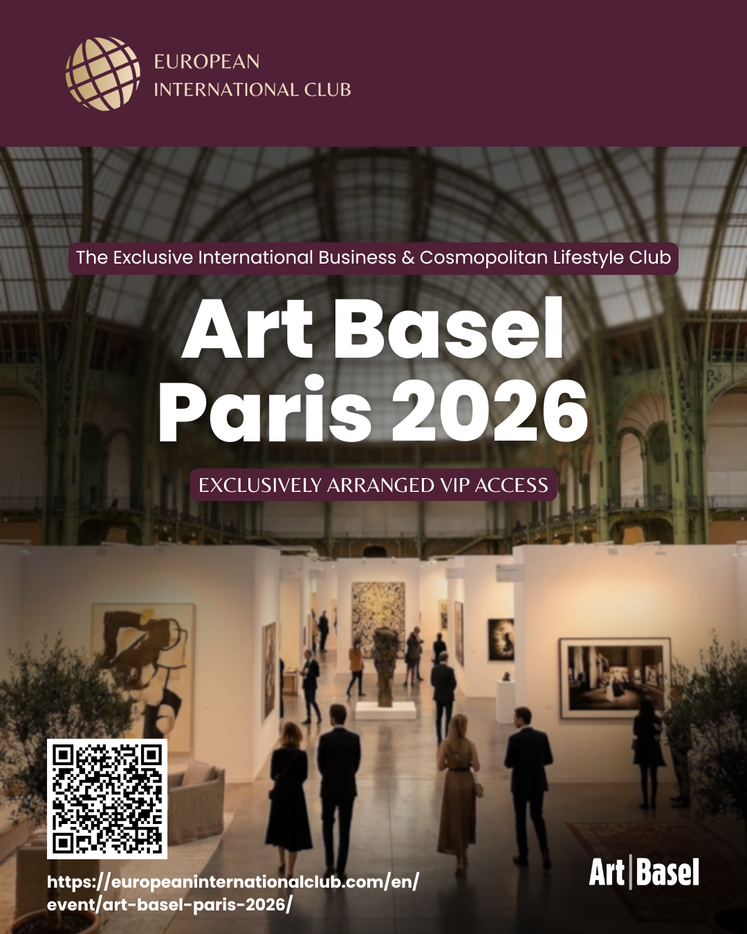 European International Club - Art Basel Paris 2026