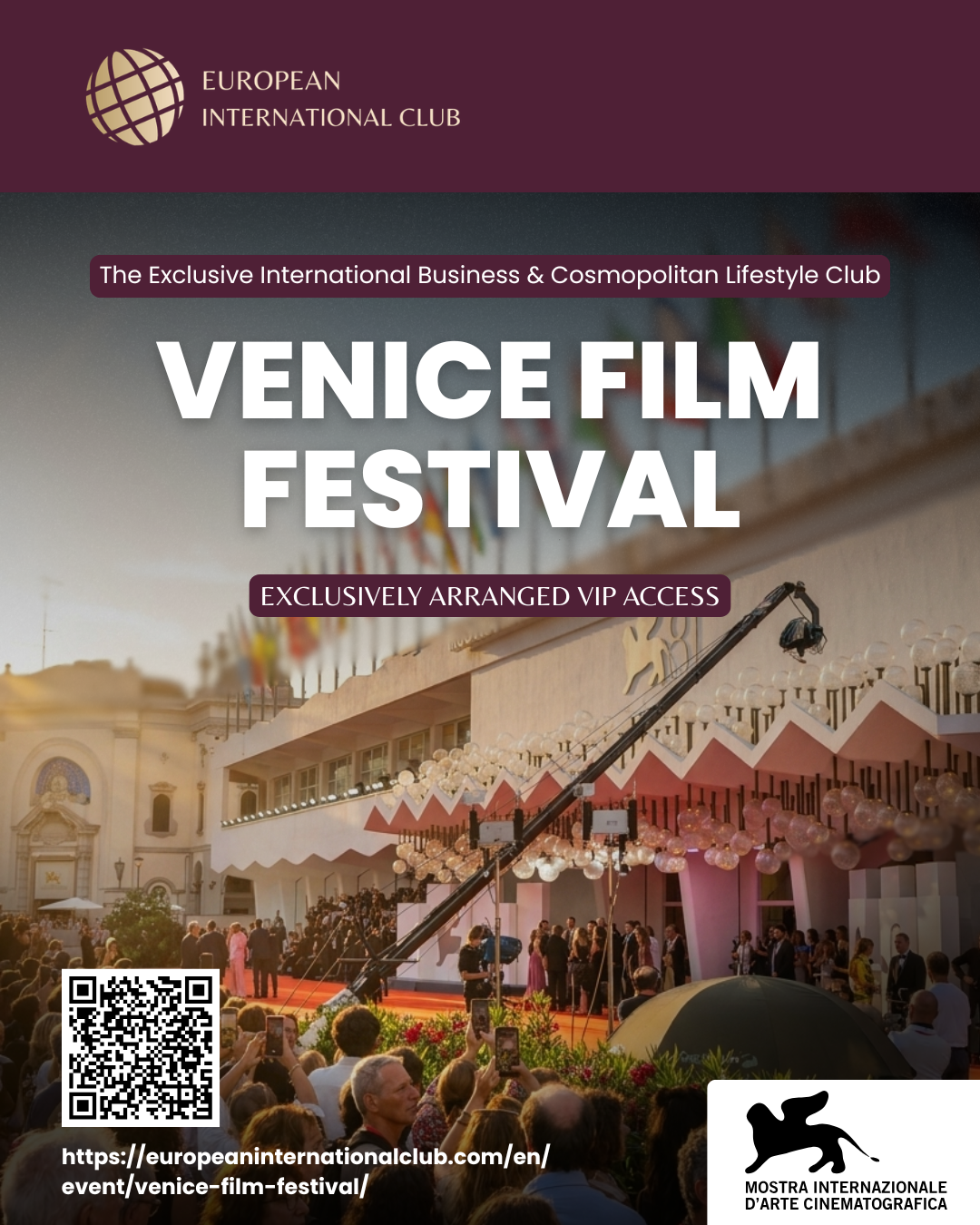 European International CLub - Venice Film Festival