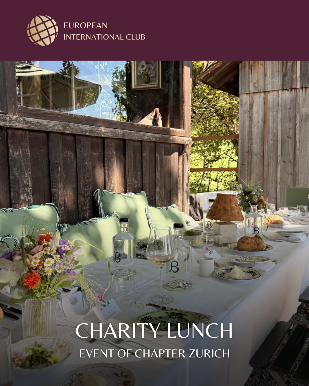 EIC Charity Lunch Zürich 2026 — Am See