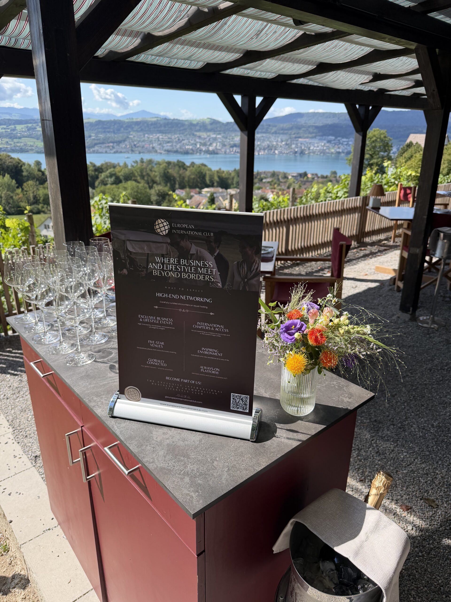 EIC Charity Lunch Zürich 2026 — Der Empfang