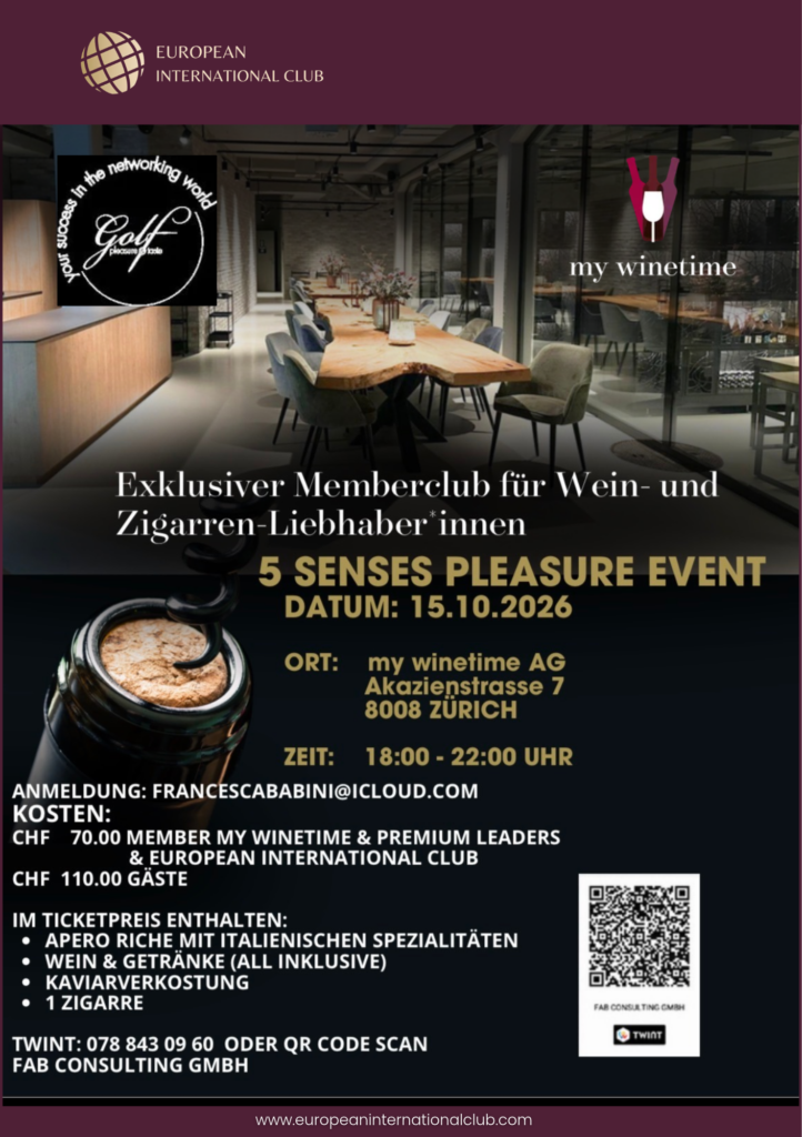 Event: 5 Senses Pleasure Event